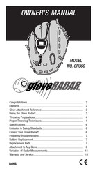 SPORTS SENSORS gloveRADAR GR360 Owner's Manual