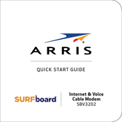 Arris SURFboard SBV3202 Quick Start Manual