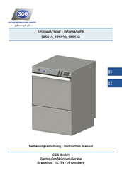 GGG SP5030 Instruction Manual