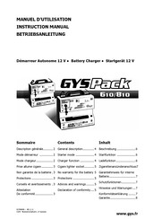 GYS GYSPack 610 Instruction Manual