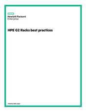 Hewlett Packard Enterprise HPE G2 Manual