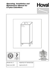 Hoval CT plus 520 Operating, Installation And Maintenance Manual