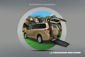 Freedom Motors REAR-ENTRY CONVERSION Manual