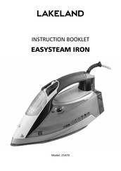 Lakeland EASYSTEAM IRON 25478 Instruction Booklet