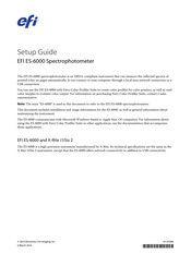 EFI ES-6000 Setup Manual
