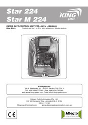 King Gates Star 224 Manual Pdf Download Manualslib