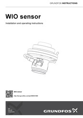 Grundfos WIO sensor Installation And Operating Instructions Manual