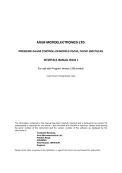 Arun Microelectronics PGC4D Interface Manual