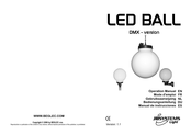 BEGLEC LED BALL DMX Series Operation Manual