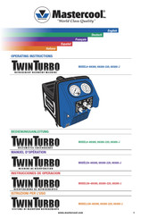 Mastercool TwinTurbo 69300-J Operating Instructions Manual