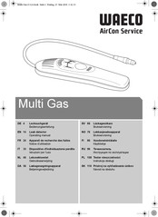 Waeco Multi Gas Operating Manual