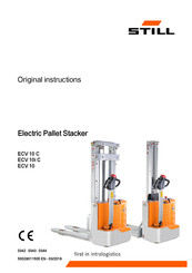Still ECV 10 C Original Instructions Manual