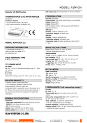 M-System R1M Series Reference Manual