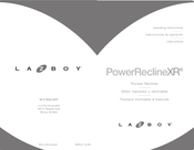 Lazboy PowerReclineXR Series Operating Instructions Manual