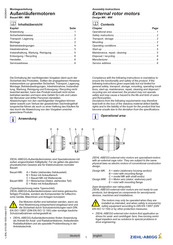 Ziehl-Abegg MK Series Assembly Instructions Manual