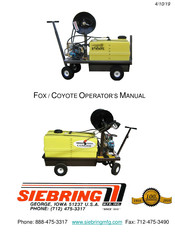 Siebring COYOTE Operator's Manual