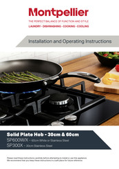 Montpelier SP300X Installation And Operating Instructions Manual