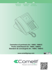 Comelit 1998V Technical Manual