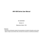 JETWAY HM-1000 Series User Manual