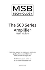 MSB Technology S500 User Manual