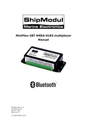 ShipModul MiniPlex-2BT NMEA-0183 Manual