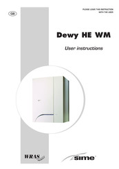 Sime Dewy HE WM User Instructions