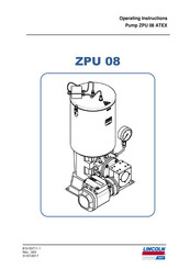 lincoln ZPU 08 Operating Instructions Manual