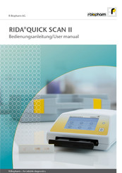 R-Biopharm RIDA QUICK SCAN II User Manual