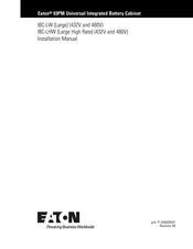 Eaton 93PM IBC-LHW Installation Manual