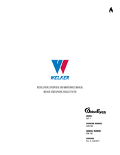 Welker OdorEyes AEF-1 Installation, Operation And Maintenance Manual