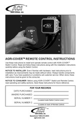 aci AGRI-COVER Instructions Manual