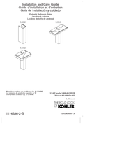 Kohler K-5152 Installation And Care Manual
