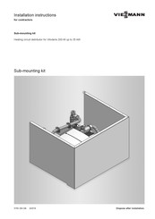Viessmann Sub Mounting Kit Installation Instructions Manual