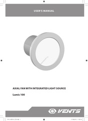 Vents Lumis 100 User Manual