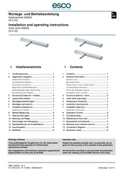 Esco KM20II Manuals | ManualsLib