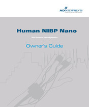 ADInstruments Human NIBP Nano Owner's Manual