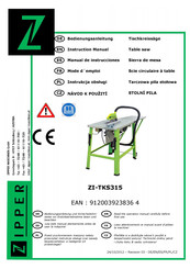 Zipper Mowers ZI-TKS315 Instruction Manual