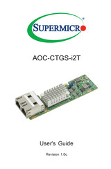 Supermicro AOC-CTGS-i2T User Manual