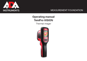 ADA INSTRUMENTS TemPro VISION Operating Manual