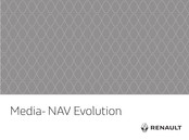 Renault MEDIA-NAV EVOLUTION Manual