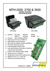 Megatron MTH-2700 Manual