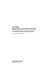Digital Equipment VAX 4000 Model 700A Troubleshooting And Diagnostics