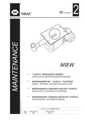 WAM MBW Installation, Operation And Maintenance Manual