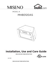 miseno MH80120AS Installation, Use And Care Manual