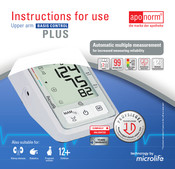 Aponorm BASIS PLUS BLUETOOTH Instructions For Use Manual