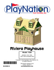 PlayNation Riviera Playhouse 1536 Manual