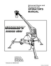 Unilift 538 Operator's Manual