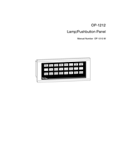 AutomationDirect Optimate OP-1212 Manual