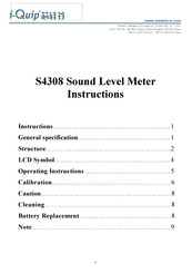 i-Quip S4308 Instructions Manual
