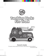 LeapFrog Tumbling Blocks Fire Truck Parents' Manual